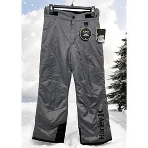 NEW Ski Pants Snowboard Hurley Gray Snow Waterproof Outdoor Gear Size Med